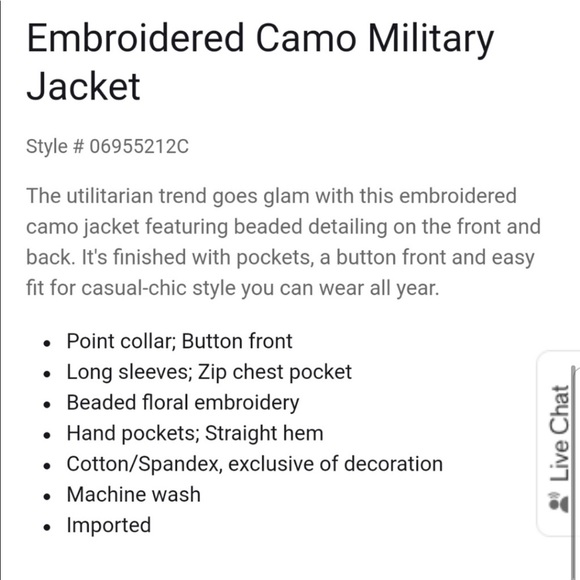 Express Camo embroidered jacket - Picture 7 of 7